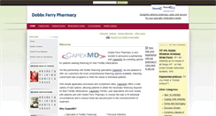 Desktop Screenshot of dobbsferrypharmacy.com