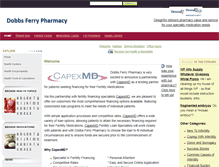 Tablet Screenshot of dobbsferrypharmacy.com